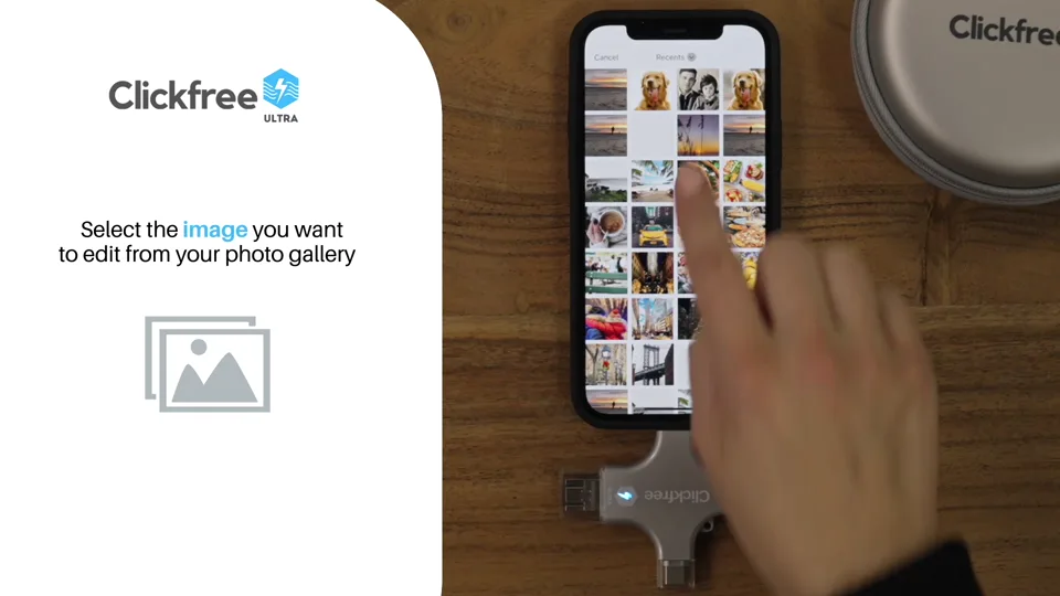Clickfree product preview